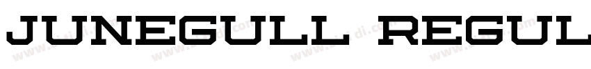 JUNEGULL REGULAR字体转换